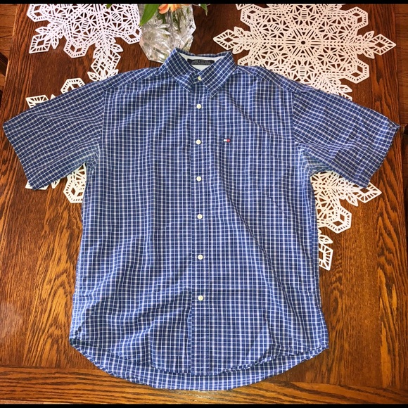 Tommy Hilfiger Other - **SOLD** Tommy Hilfiger Short Sleeve Button Down